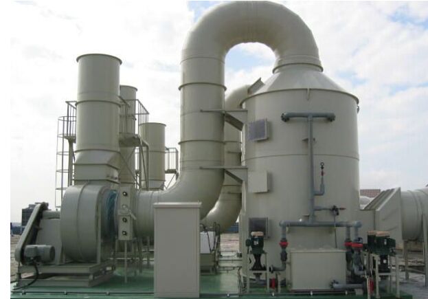 玻璃鋼凈化塔主體結構